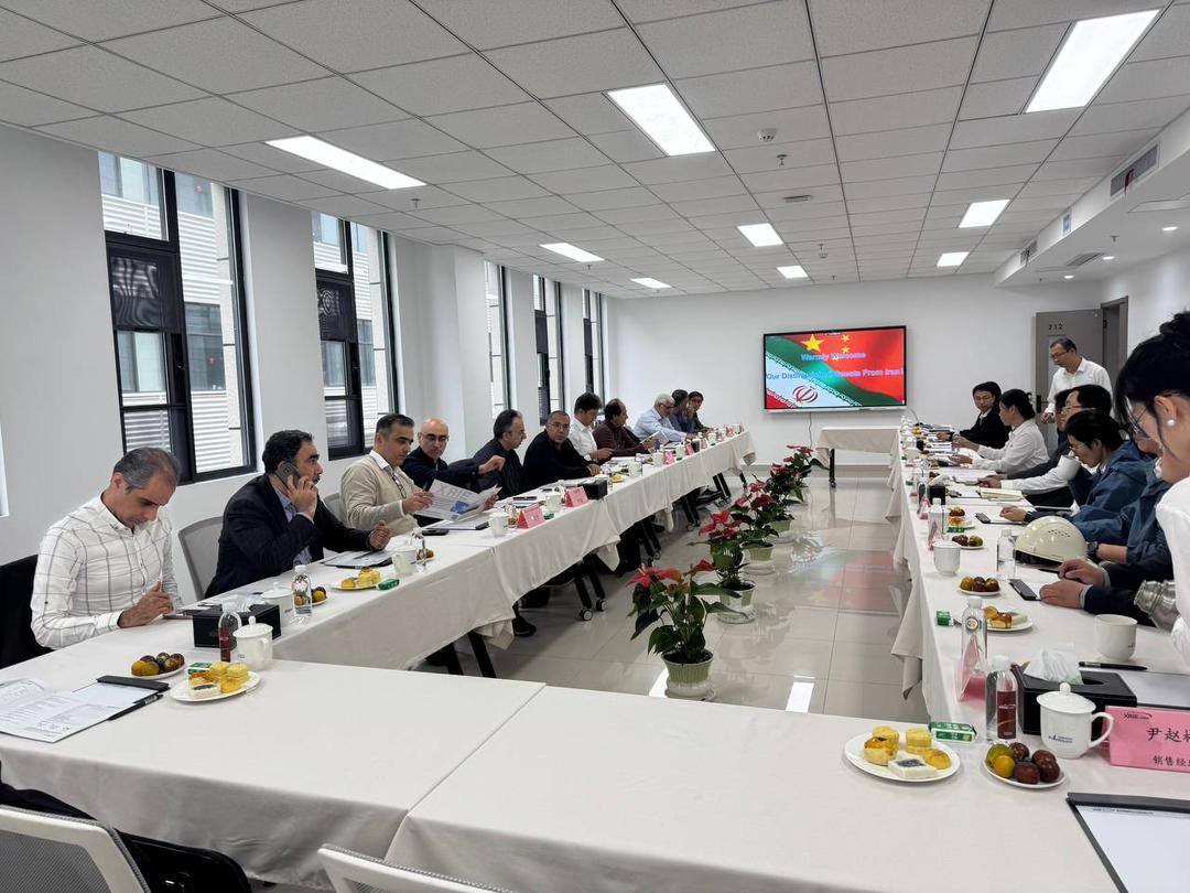 Senior managers of the Bidblond project visited the XRIE factory