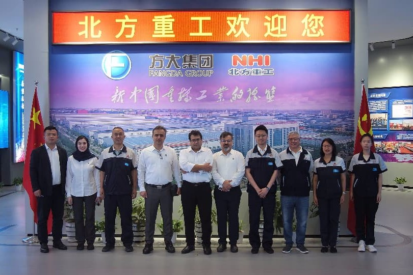 بازدید از خط تولید شرکت فولر بابت تجهیزات سنگ شکن ژیراتوری و کراشر