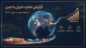 گزارش تجارت ایران با چین – ۶ ماهه نخست سال ۱۴۰۴